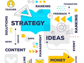 商务风格扁平化PPT小图标素材 赋能国内外广告业务高效呈现